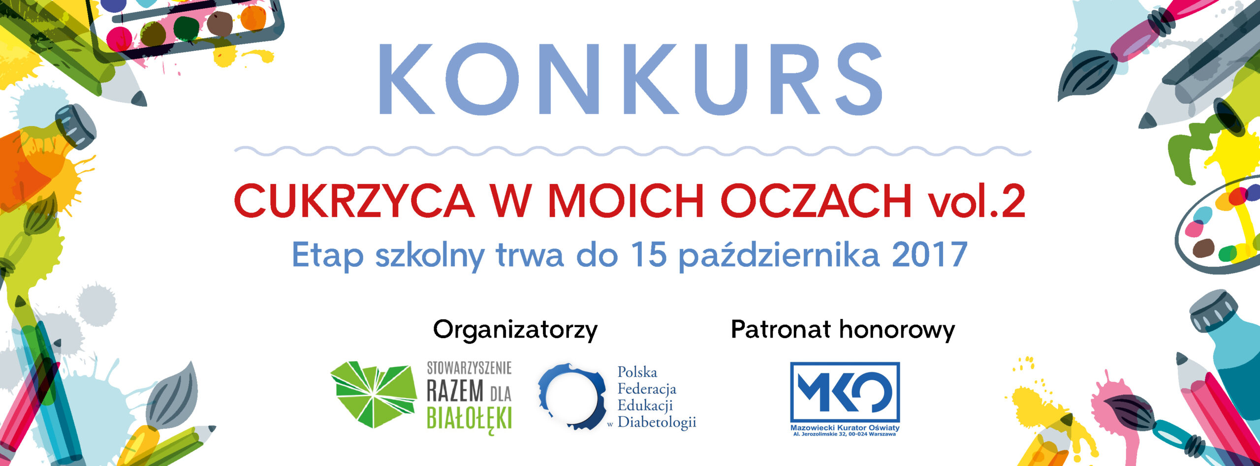 „Cukrzyca w moich oczach vol.2” – konkurs plastyczny w białołęckich szkołach