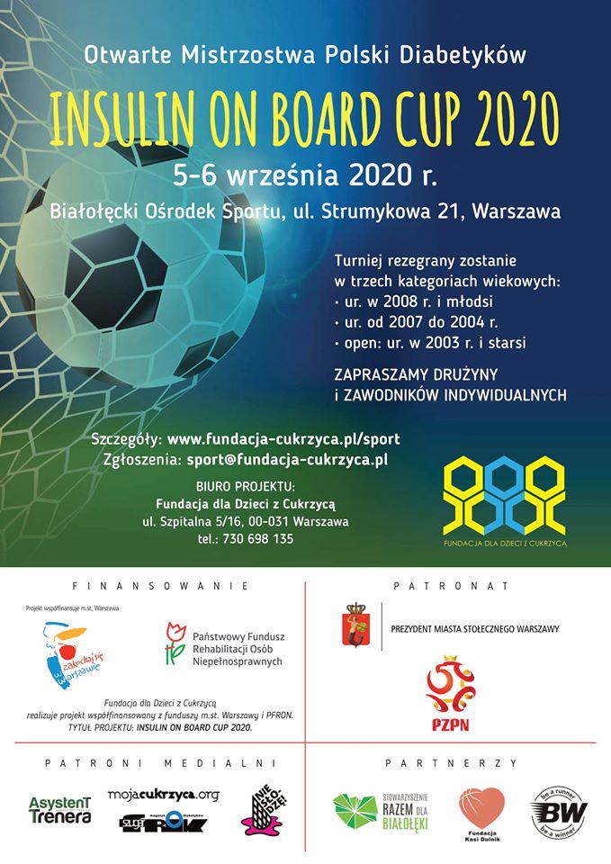 Otwarte Mistrzostwa Polski Diabetyków -Insulin on Board Cup 2020