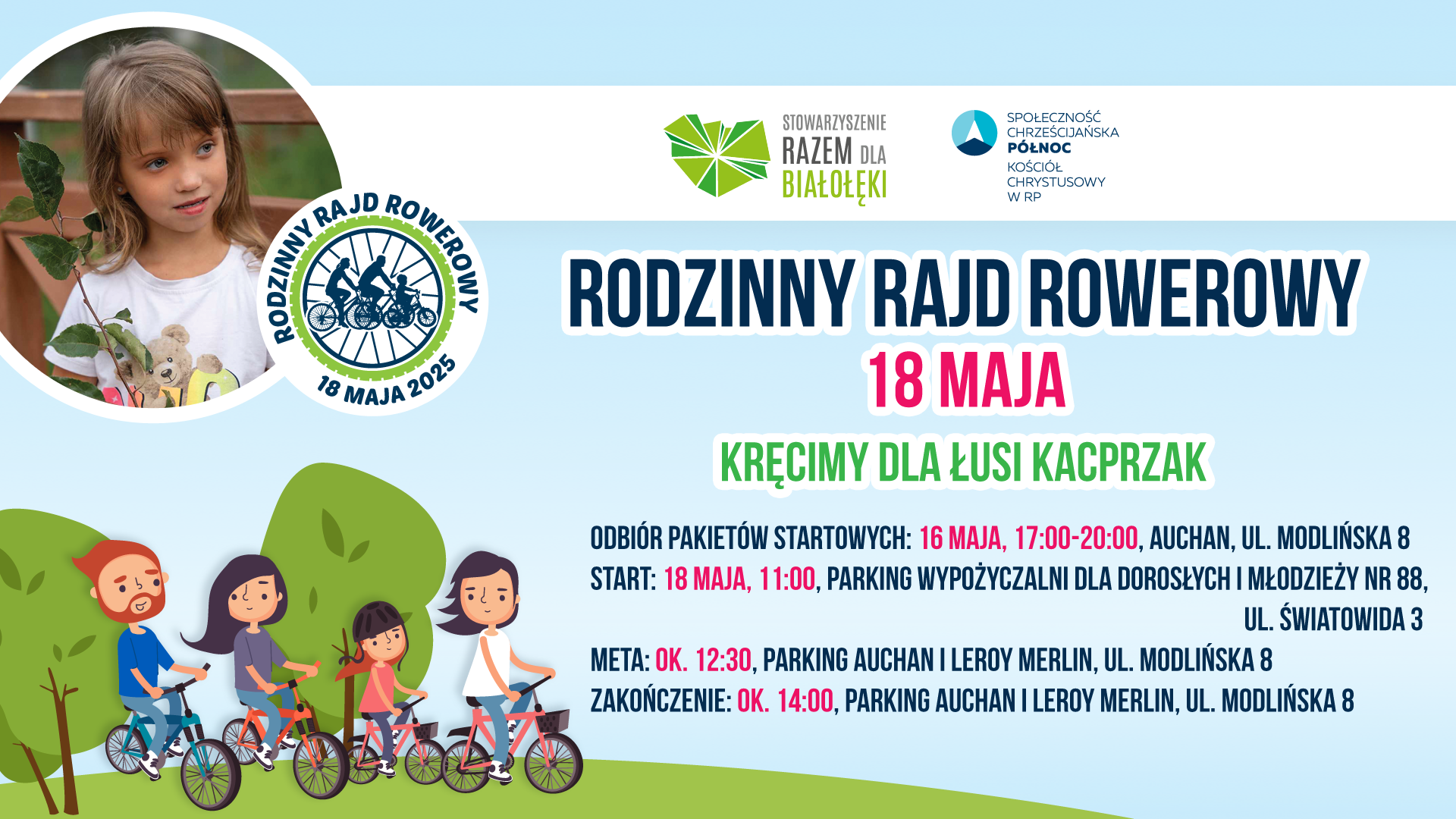 Rodzinny Rajd Rowerowy 2025 [ZAPISY]