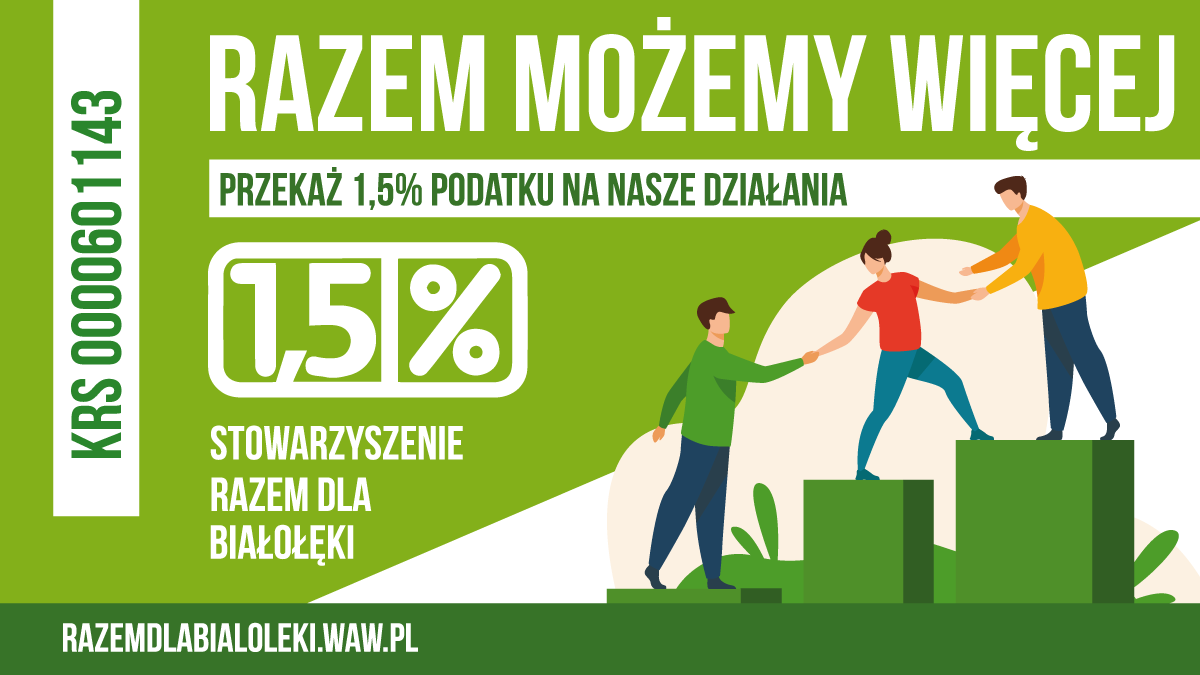 Przekaż 1,5% dla Razem dla Białołęki