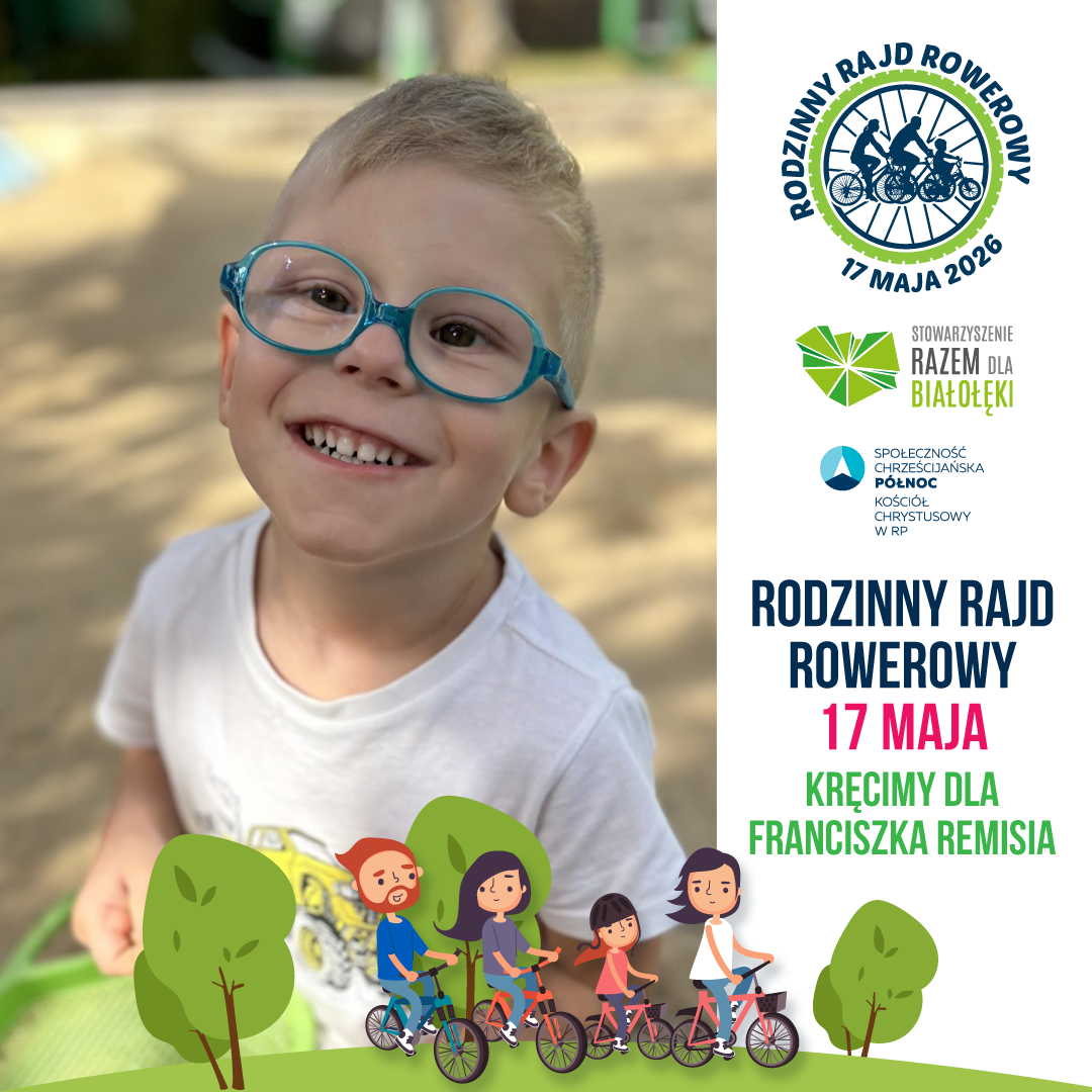 Zapraszamy na 8. Rodzinny Rajd Rowerowy 🚴‍♂️